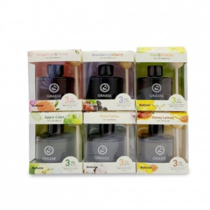 불스원 그라스 디퓨저 차량용 방향제 프랑스산 에센셜 오일 함유