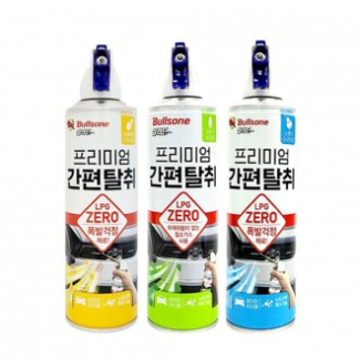 불스원 프리미엄 간편탈취 스프레이 에어컨 히터 냄새제거 악취제거 탈취제 살라딘