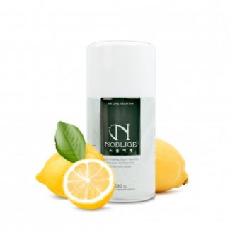 Kimspp 프리미엄 노블리제 고급 방향제(레몬향) 280ml 자동분사기용 실내공간 화장실방향제 탈취 청향제