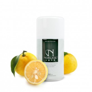 Kimspp 프리미엄 노블리제 고급 방향제(유자향) 280ml 자동분사기용 실내공간 화장실방향제 탈취 청향제