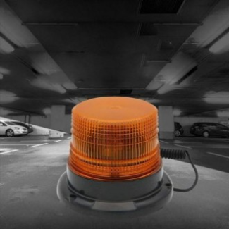 coms LED 경광등 자석부착형 옐로우 Light 시가잭전원