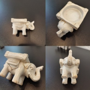 코끼리 캔들홀더 냄새제거 티라이트