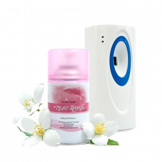 Kimspp 프리미엄 아로마플러스 방향제 250ml(쟈스민향)+자동분사기+건전지 실내공간 화장실방향제
