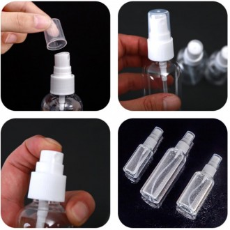 미니 투명 스프레이 공병 75ml 공용기 공용기 펌프공병 화장품공병