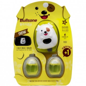 불스원 폴라프레쉬 통풍구 클립형 4.3ml 2개-자스민향