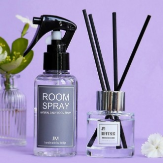 룸향수 120ml미니건+룸디퓨저50ml 세트