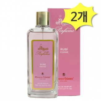 알바레즈고메즈 아구아 드 퍼퓸 루비 150ml x 2개 고급스러운향 스페인향수