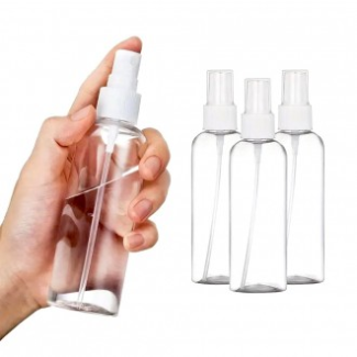 투명 다용도 100ml 공병 스프레이형 3P 향수 공용기 통 형 휴대용