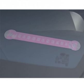 차량 주차 알림판 연락처 알림 전화 번호판 부착식