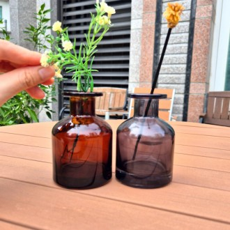 2컬러 150ml 방향제 디퓨저 유리 공병 테이블 소품
