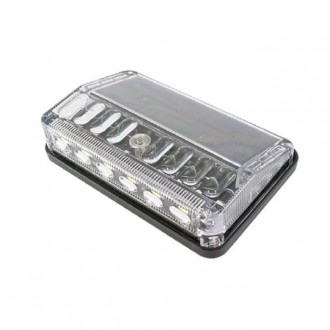 자동차 LED바 라이트 경광등 태양열 자석 램프 터치형